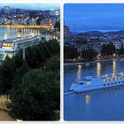 St. Johanns-Hafen Basel - blaue Stunde