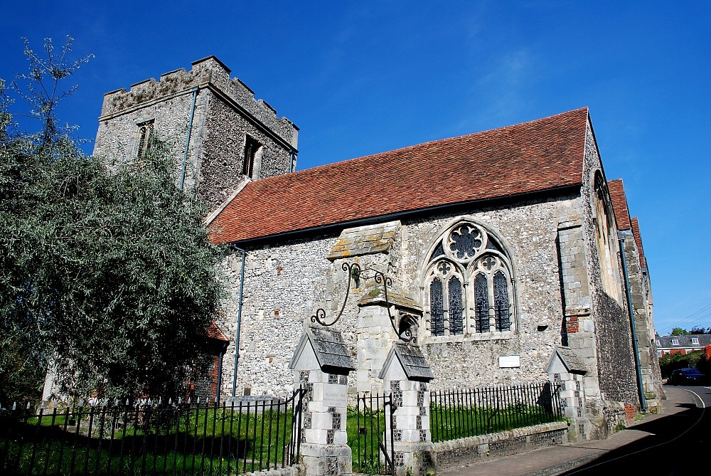 St Johns Church at Winchester - near St. Giles' Hill