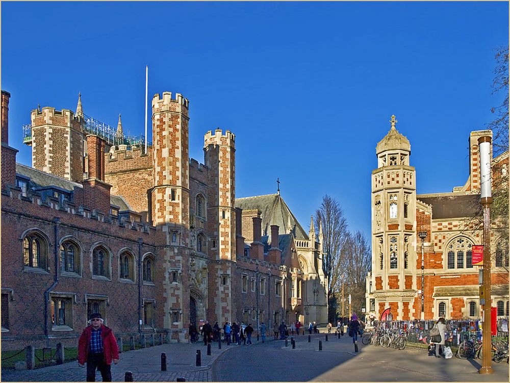  St John’s College & Old Divinity School  -  Cambridge