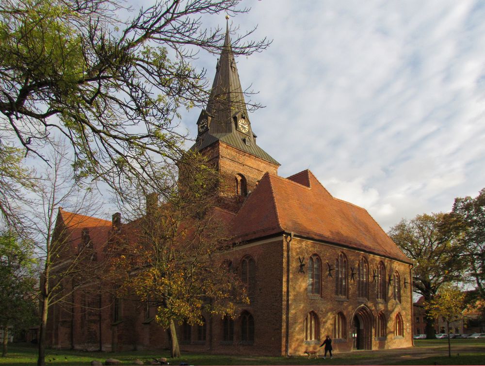 St. Katharinen in Salzwedel im Abendlicht