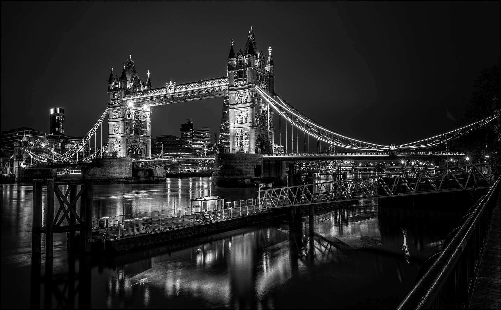 St. Katherine Pier + Tower Bridge