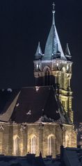 St. Katherinenkirche in Buchholz bei Nacht 2