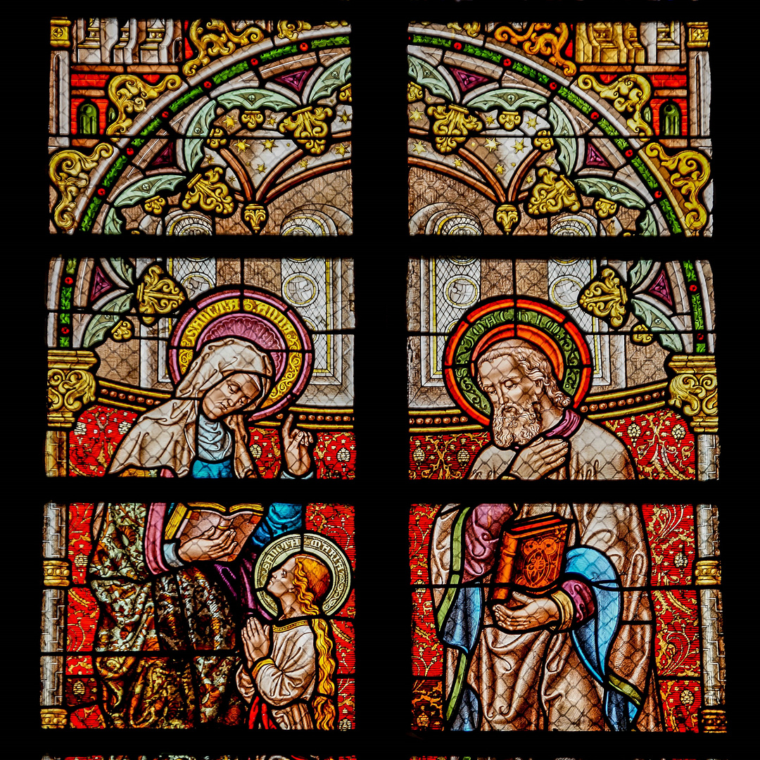 St. Kornelius, Kornelimünster (4) Foto & Bild kirchenfenster