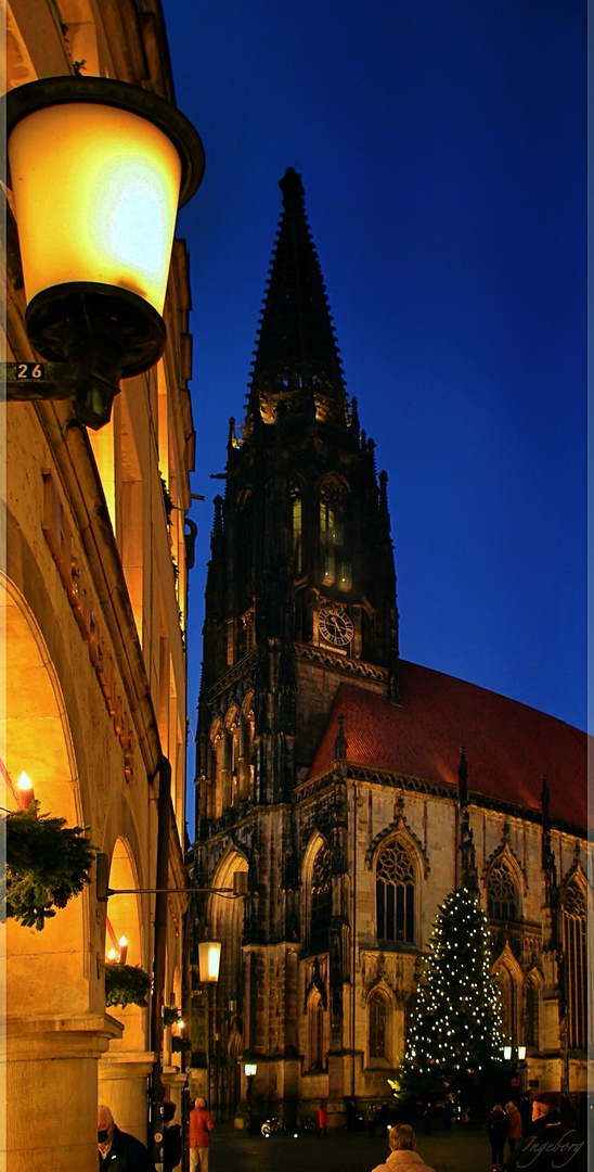 St. Lamberti im Stadtkern von Münster 