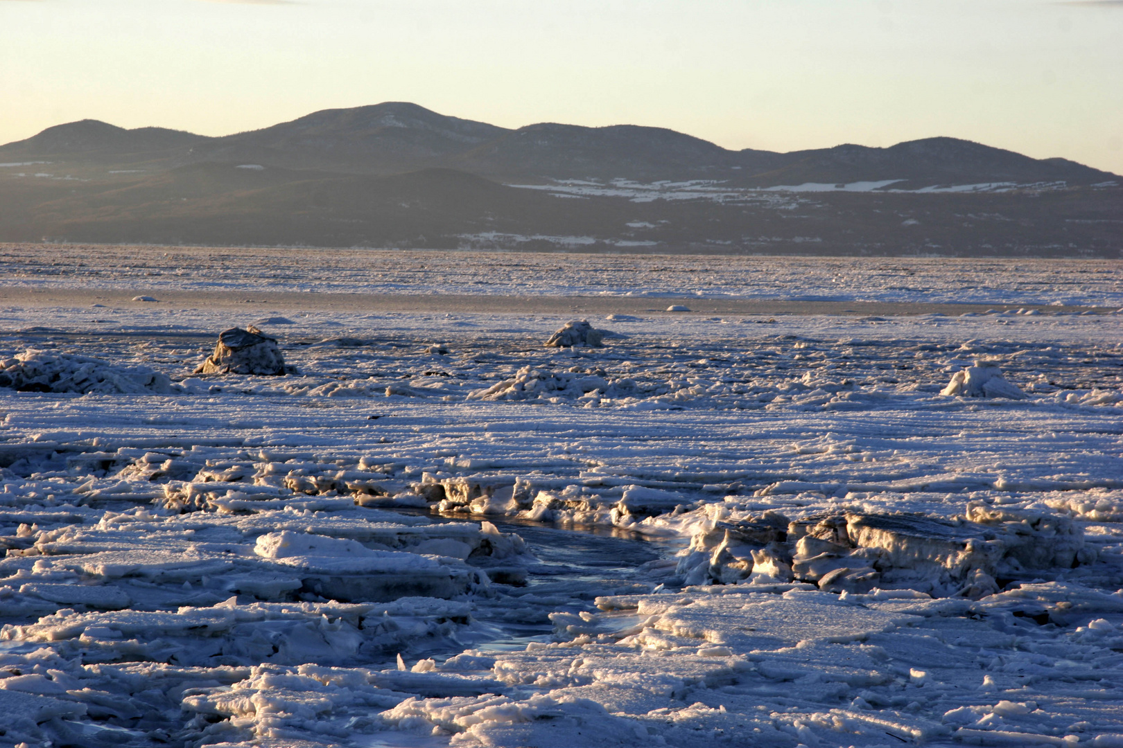 St-Laurent sous les glaces