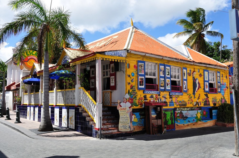 St. Maarten - Philipsburg Restaurant Les Cargot