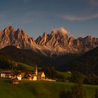 St. Maddalena im letzten Abendlicht