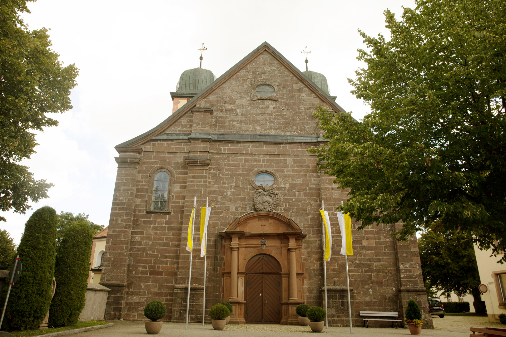 St Märgen-Kircheneingang