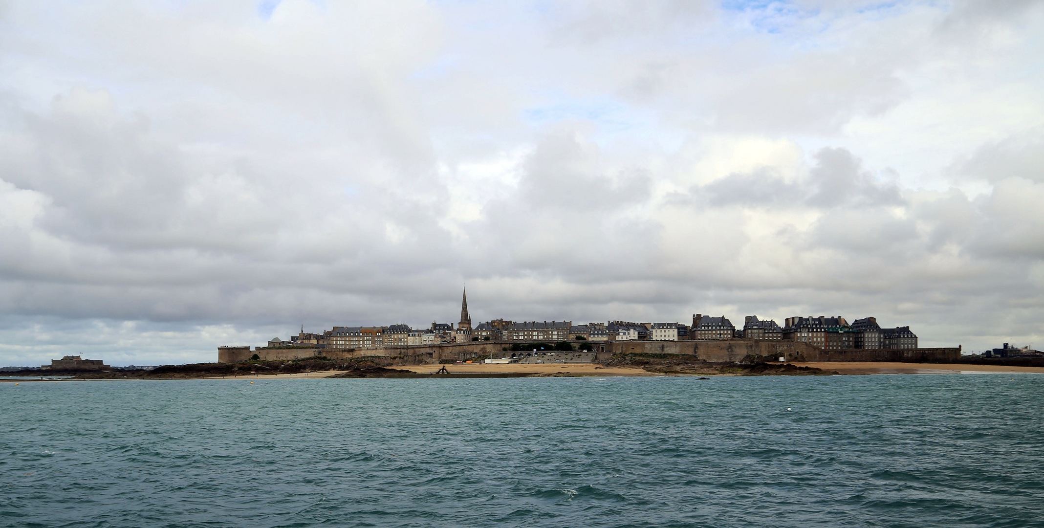 St Malo vue de la mer