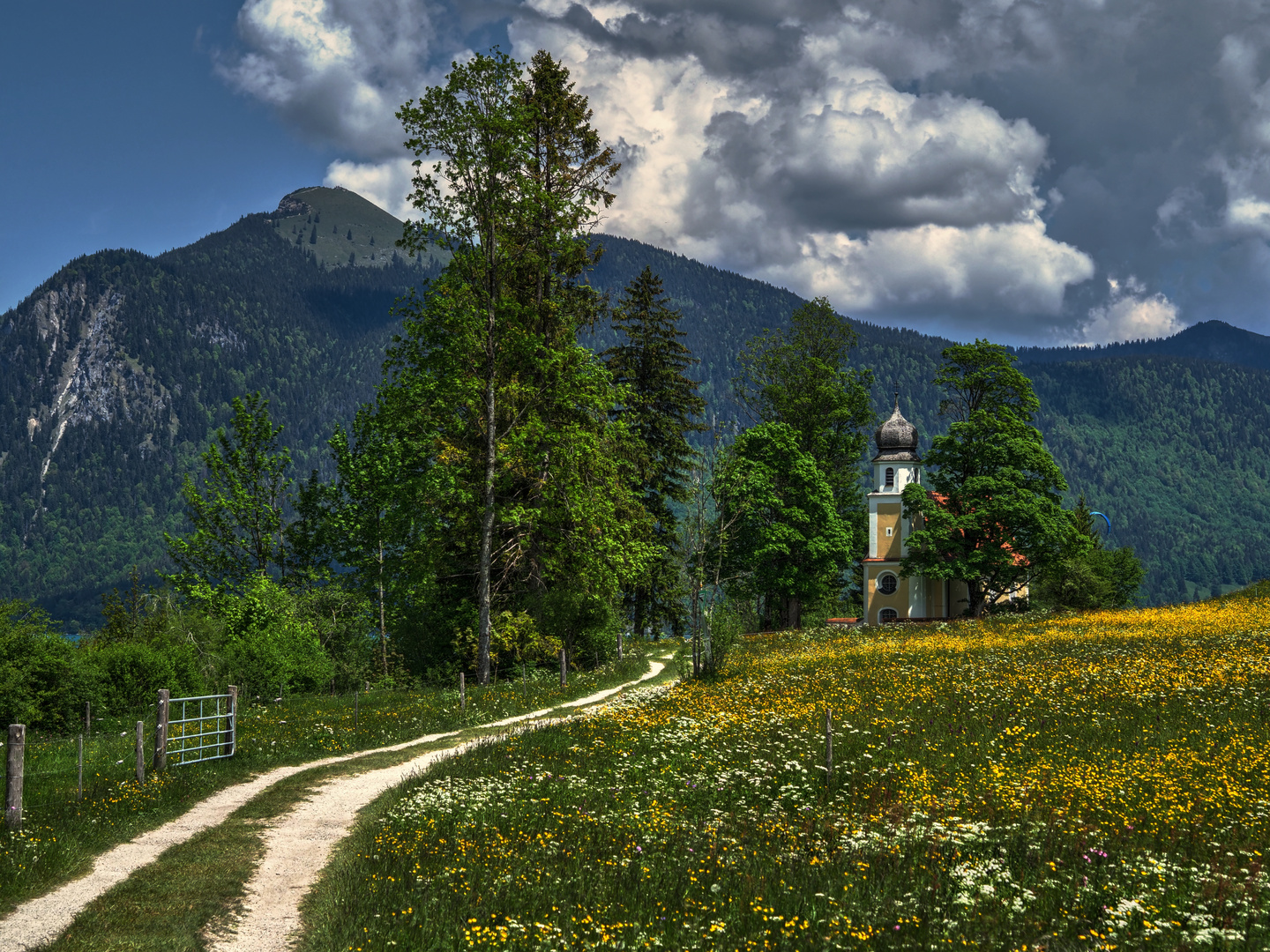 St. Margareth vor dem Jochberg