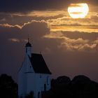 St. Margaretha mit Vollmond