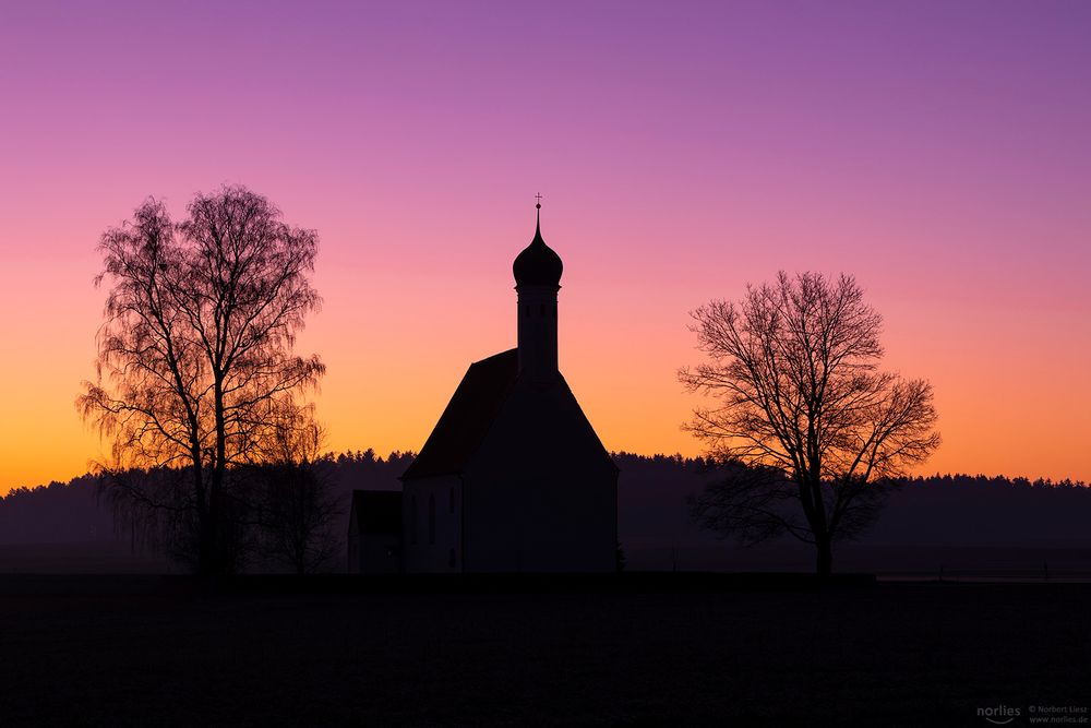 St. Maria Zell im Morgenrot