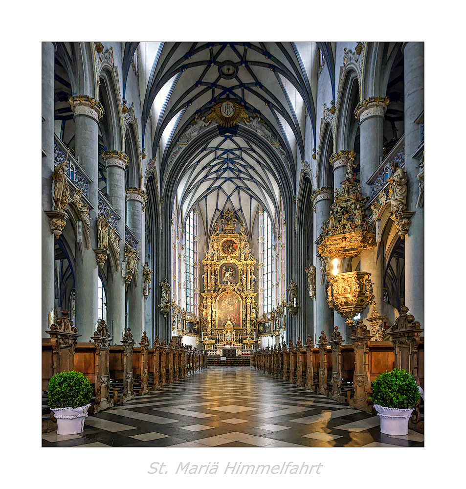 St. Mariä Himmelfahrt (Köln) " Blick zum Hochaltar..."