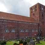 St. Marien Backsteinkirche in Marienhafe (Brookmerland, Ostfriesland)