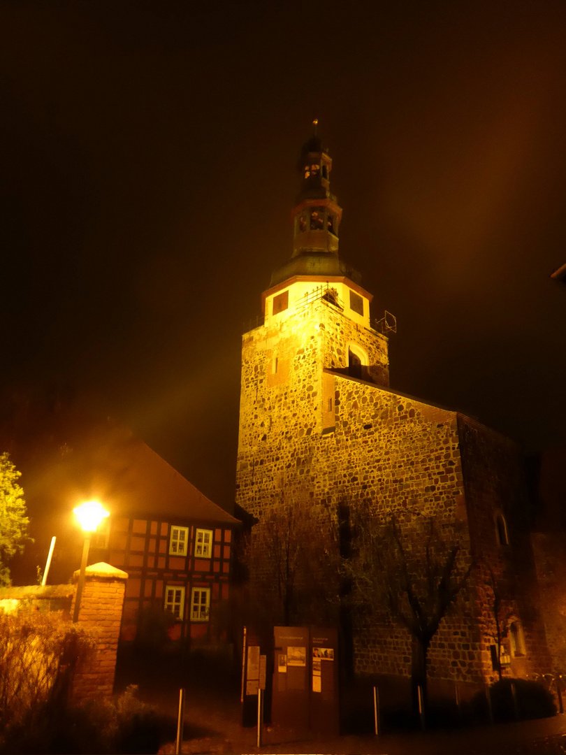 St. Marien in Bad Belzig am Abend