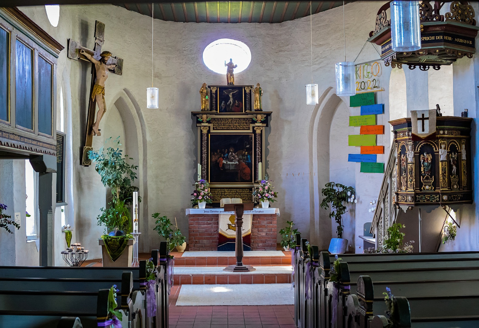 st.-marien-kirche in warfleth am deich