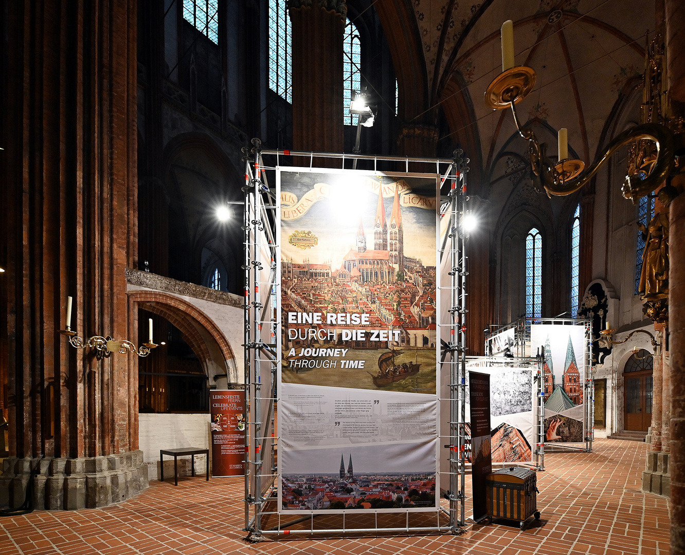 St. Marien Kirche Lübeck in der Adventzeit 2020