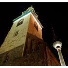 St.-Marien-Kirche mit Fernsehturm