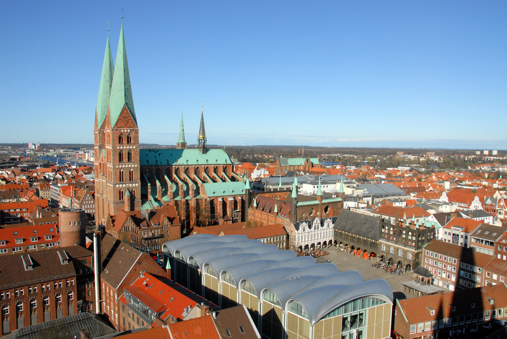 St. Marien Lübeck und historisches Rathaus