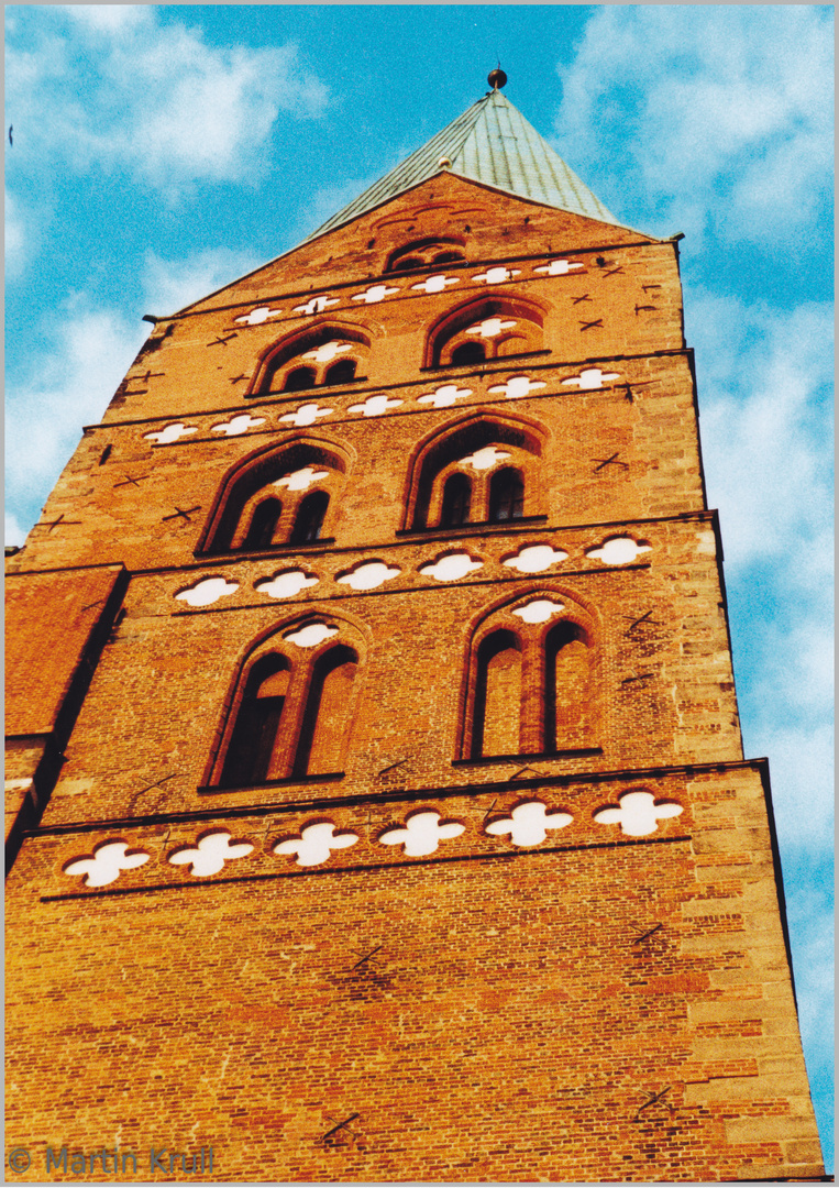 St Marien Turm zu Lübeck