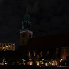 St. Marienkirche Berlin bei Nacht