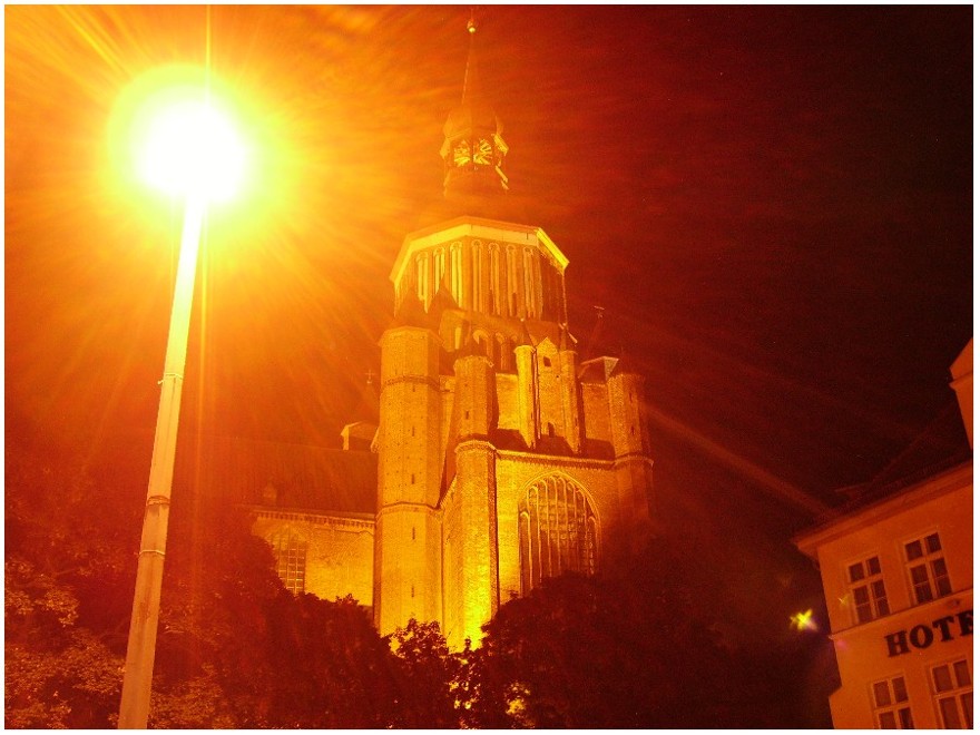 St. Marienkirche im waremen Licht