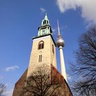 St. Marienkirche vs. Fernsehturm