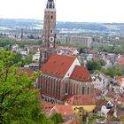 St. Martin mit Altstadt von Landshut