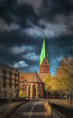 St. Martini Kirche an der Weser