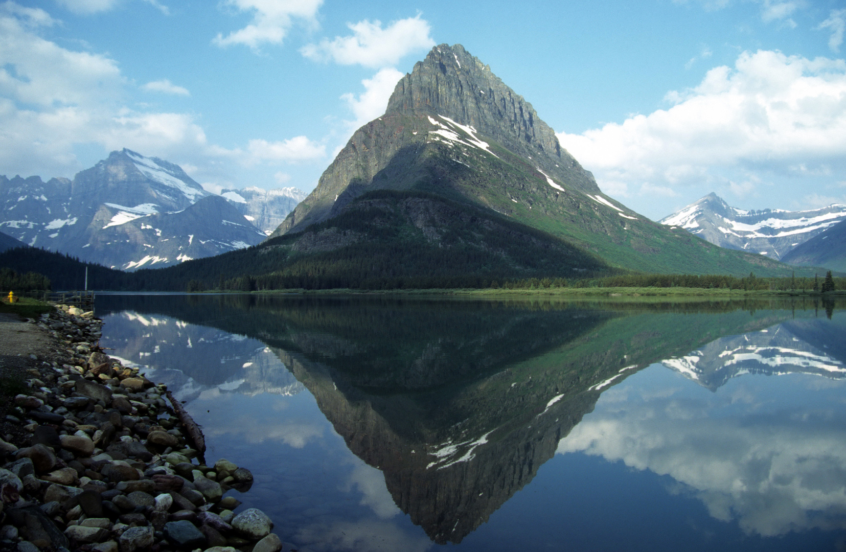 St. Mary Lake - Glacier National Park early morning