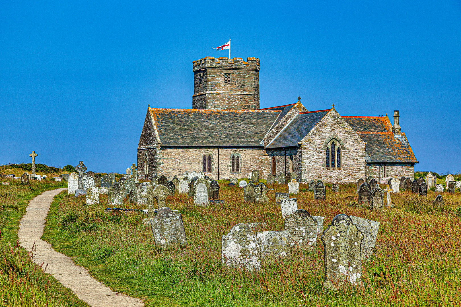 St. Materiana's Church bei Tintagel