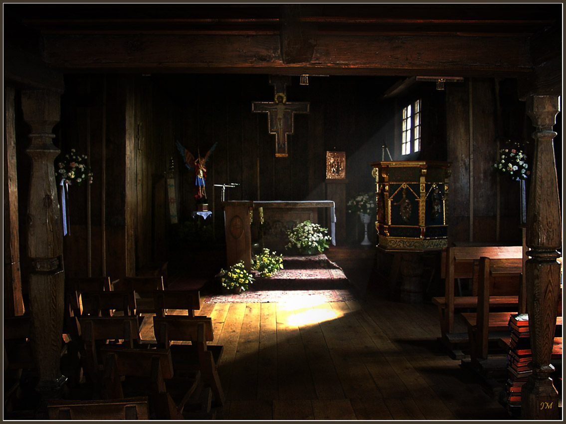 St. Michael Kirche aus dem Jahre 1510 in Kattowitz (Katowice)