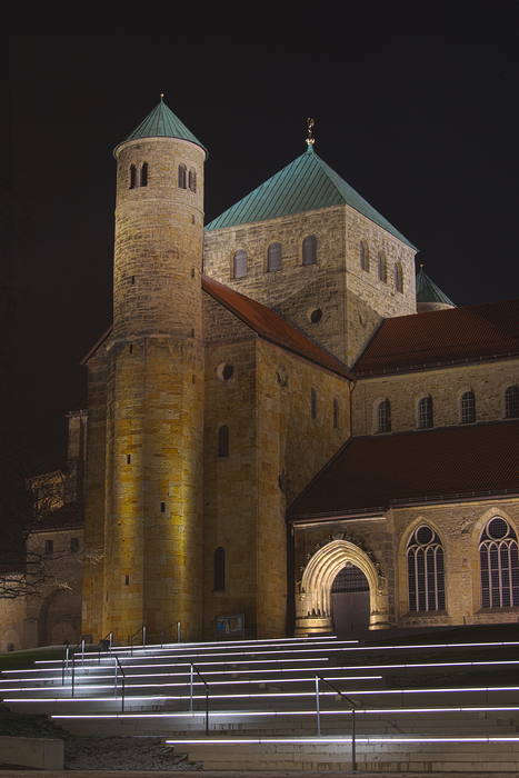 St. Michaelis bei Nacht 2