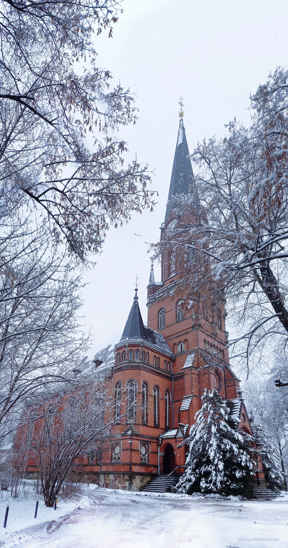 St.-Michaeliskirche Chemnitz Winter