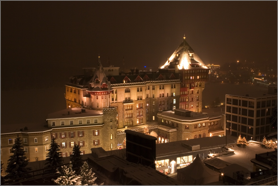 St. Moritz by night
