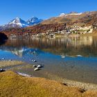 St. Moritz im goldenen Herbstrausch