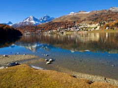 St. Moritz im goldenen Herbstrausch