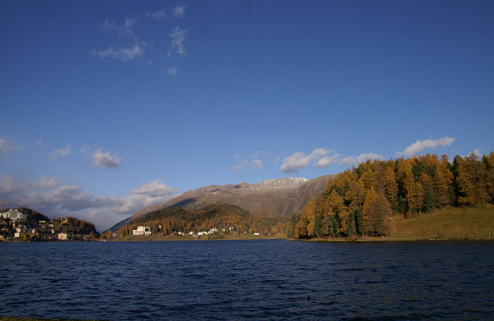 St. Moritz im Oktober