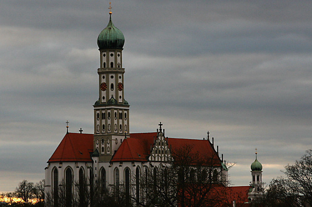 St. Moritz Kirche in Augsburg Foto & Bild architektur, sakralbauten