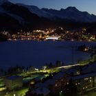 St Moritz Lake from The Carlton Hotel