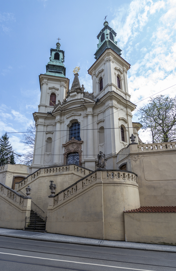 St. Nepomuk auf dem Felsen