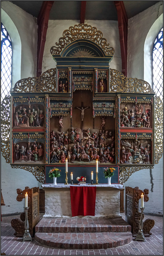 St. Nicolai-Kirche Kotzenbüll / Eiderstedt (2)