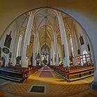 St. Niklas im Fisheye - Blick, Cheb (Eger) 