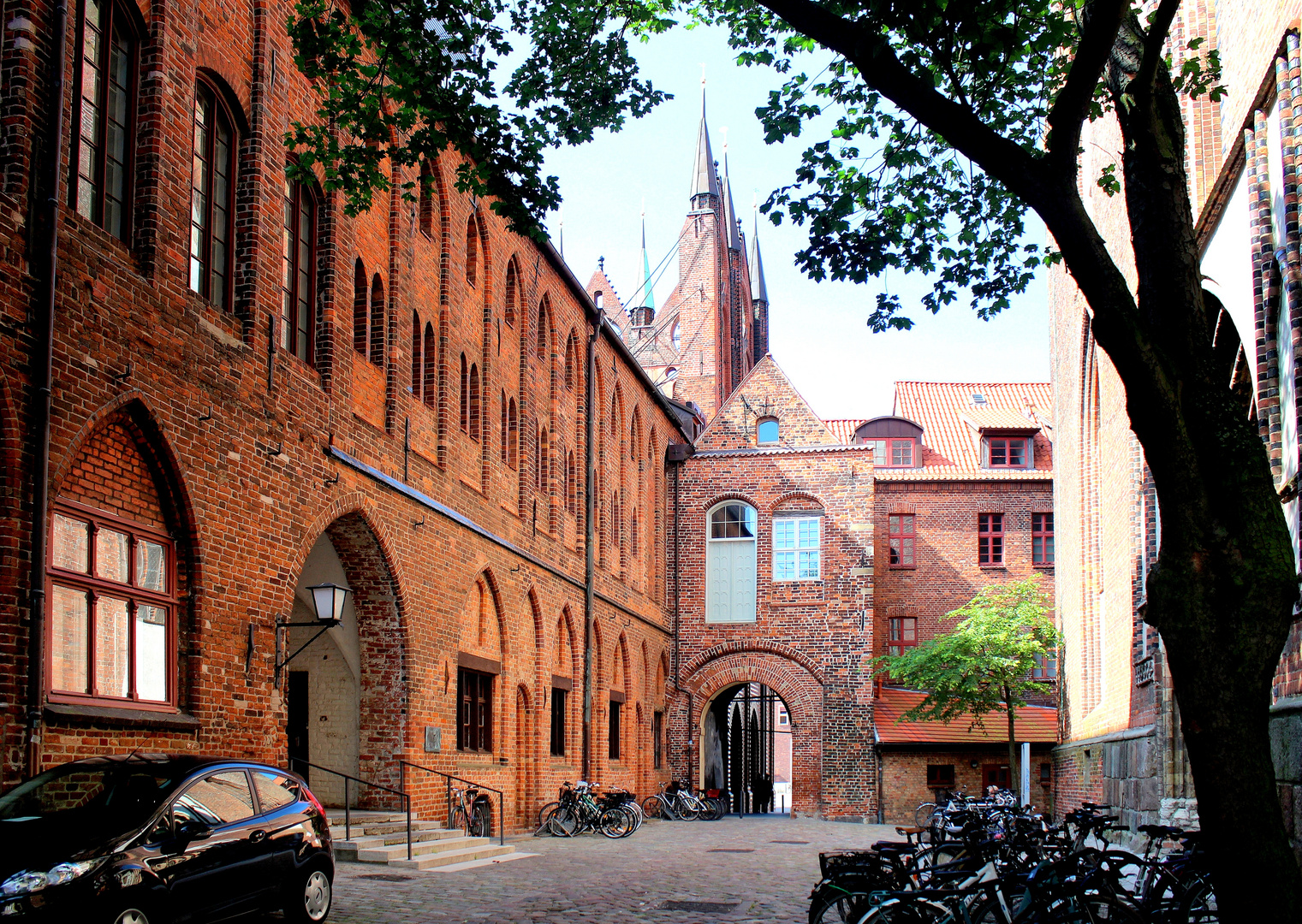 St. Nikolai-Kirche und Rathaus zu Stralsund