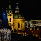 St.-Nikolaus-Kirche bei Nacht