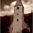 St. Nikolauskirche Burgeis, erbaut 1199, Vinschgau, Südtirol
