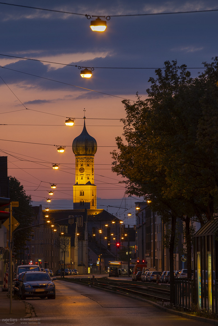 St. Pankratius im Abendlicht