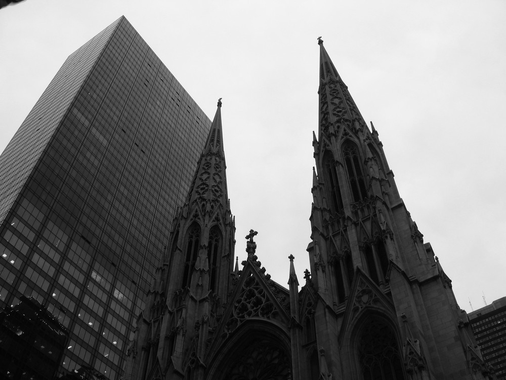 St. Patrick’s Cathedral and no wide-angle lens