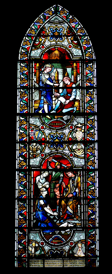 St. Patrick's Cathedral Dublin Irland - Stained Glass Window