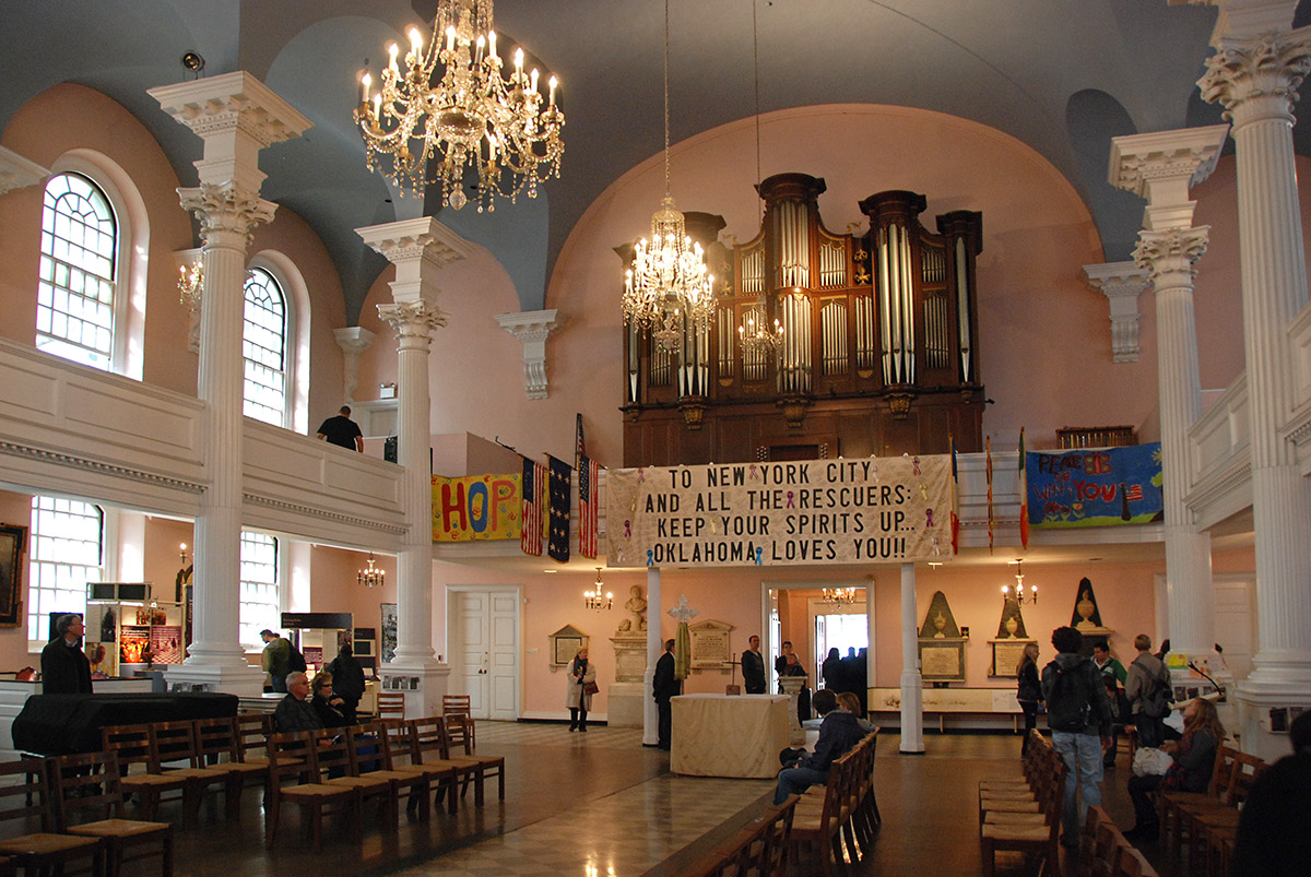 St. Paul Chapel of Trinity Church, Manhattan